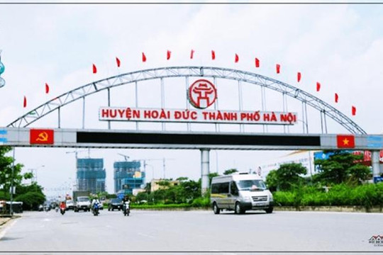 Hoài Đức sẽ trở thành quận mới của Hà Nội vào năm 2020