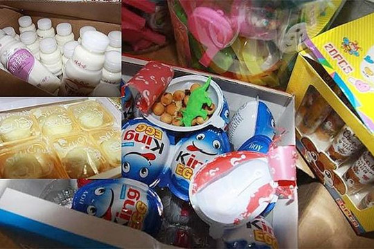 Bắt giữ gần 18.000 sản phẩm bánh kẹo không rõ nguồn gốc