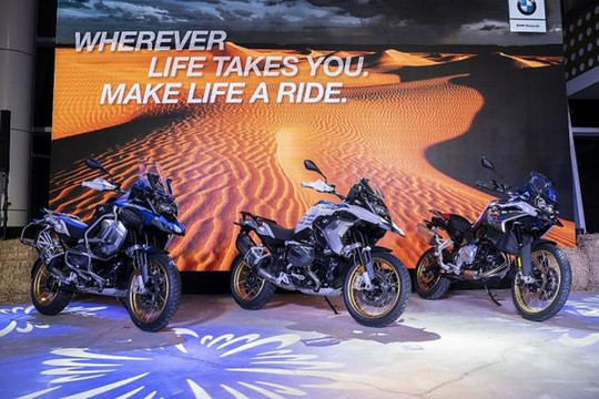 Ba mẫu xe Advanture mới được BMW Motorrad chính thức ra mắt thị trường Việt Nam