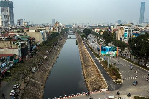 Sẽ xây dựng 3 cầu vượt cho người đi bộ, đi xe đạp qua sông Tô Lịch