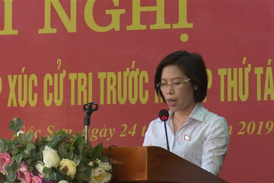 Đoàn đại biểu Quốc hội TP. Hà Nội tiếp xúc cử tri huyện Sóc Sơn
