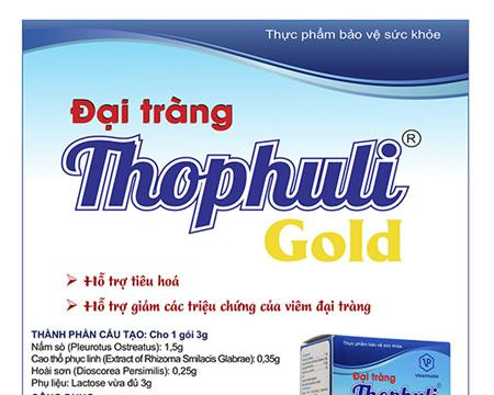 Đại tràng Thophuli Gold - Giải pháp hiệu quả  hỗ trợ tiêu hóa và giảm các triệu chứng của viêm đại tràng