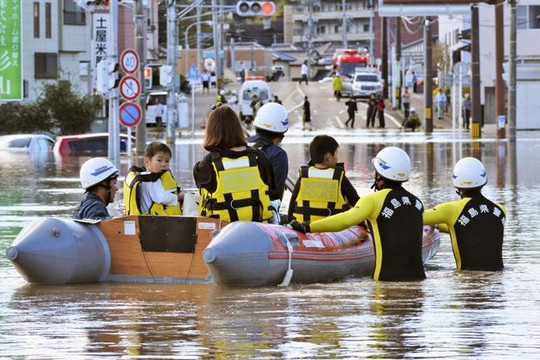 Thủ tướng điện thăm hỏi Thủ tướng Nhật Bản về cơn bão Hagibis
