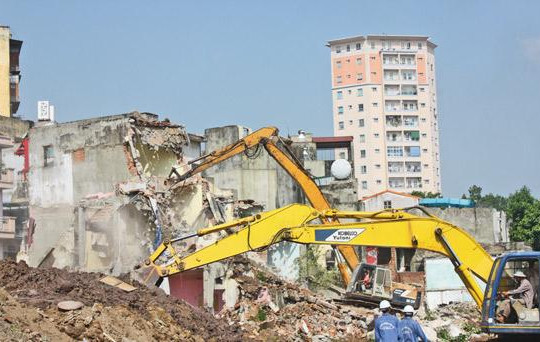 Hà Nội: Không giao dự án mới với nhà đầu tư còn tồn đọng vi phạm trật tự xây dựng