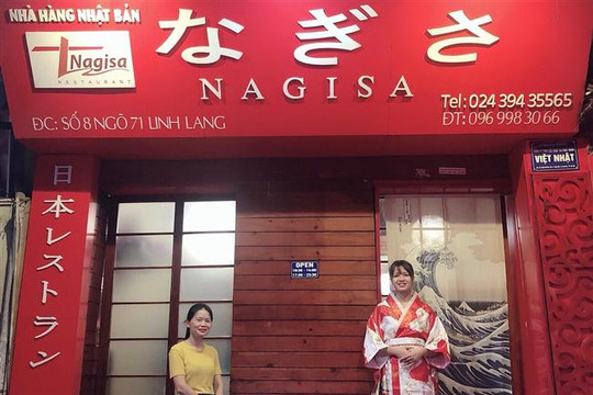 Nhà hàng NAGISA món ngon chuẩn vị Nhật - Chương trình tri ân khách hàng giảm giá 20% trên tổng bill khi đặt bàn tại nhà hàng