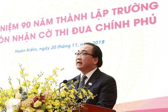 Bí thư Thành ủy Hoàng Trung Hải: Chung tay xây dựng môi trường giáo dục lành mạnh, an toàn, tiên tiến