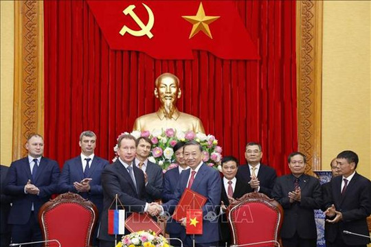 Việt Nam và Liên bang Nga tăng cường hợp tác phòng, chống tội phạm