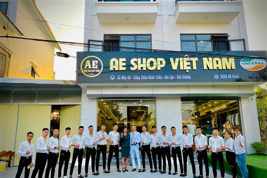 Buổi khai truơng AE shop_Việt Nam có thể được nói là đông nhất của lịch sử Việt Nam