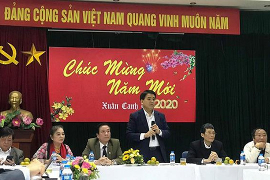 Chủ tịch UBND Thành phố Hà Nội Nguyễn Đức Chung: Gặp mặt đầu xuân văn nghệ sĩ Thủ đô