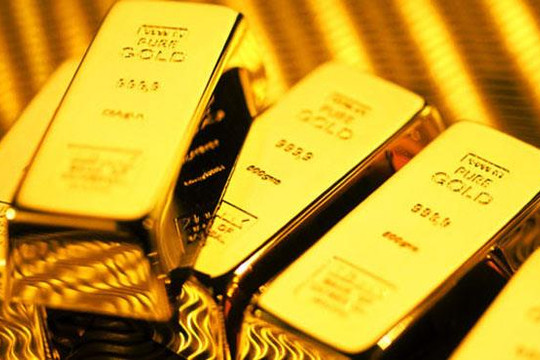 Giá vàng vọt tăng, vàng thế giới tăng lên trên mốc 1.700 USD/oz