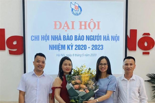 Đại hội Chi hội Nhà báo Báo Người Hà Nội, nhiệm kỳ 2020- 2023