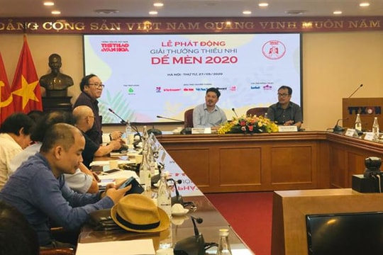 Phát động Giải thưởng thiếu nhi Dế mèn 2020