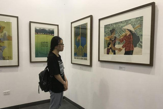 Bảo tàng Mỹ thuật Việt Nam khai trương không gian trưng bày tranh cổ động