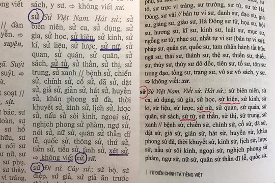Những lỗi sai khó chấp nhận của cuốn Từ điển chính tả tiếng Việt