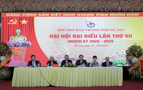 Đại hội Hội Nhà báo thành phố Hà Nội lần thứ VII nhiệm kỳ 2020-2025