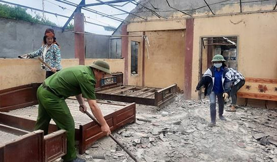 16 trận động đất trong 2 ngày khiến gần 300 nhà dân ở Sơn La hư hỏng