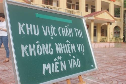 Hà Nội: Điều động hơn 500 giáo viên chấm thi tốt nghiệp trung học phổ thông