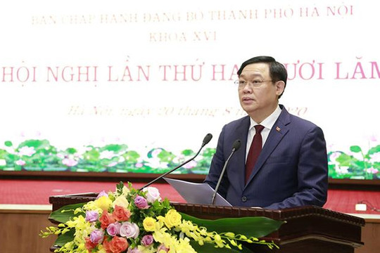 Bí thư Thành ủy Vương Đình Huệ: Các chỉ tiêu trong Văn kiện Đại hội phải bảo đảm tính khả thi cao
