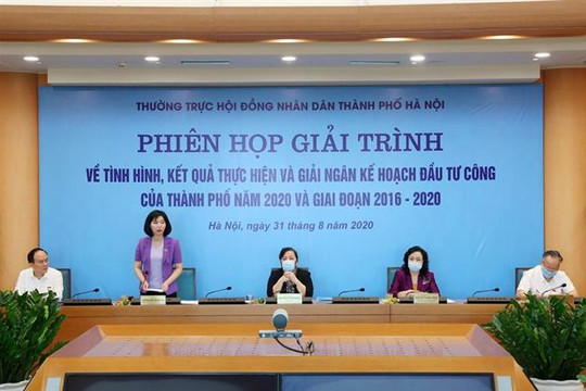 Hà Nội: Khắc phục hạn chế, phấn đấu giải ngân 100% kế hoạch đầu tư công năm 2020