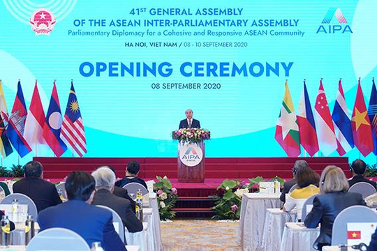 Khai mạc Đại hội đồng AIPA 41: Ngoại giao nghị viện vì Cộng đồng ASEAN gắn kết và chủ động thích ứng