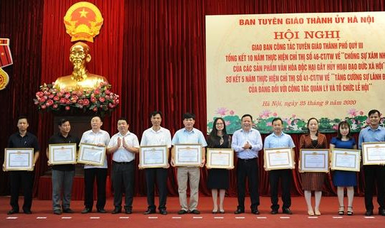 Công tác Tuyên giáo của Đảng bộ Thành phố Hà Nội đã được triển khai đồng bộ, hiệu quả trên tất cả các lĩnh vực