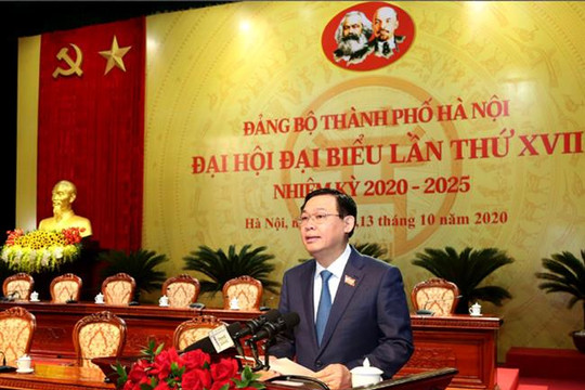 Khai mạc phiên trù bị Đại hội đại biểu Đảng bộ thành phố Hà Nội lần thứ XVII, nhiệm kỳ 2020-2025