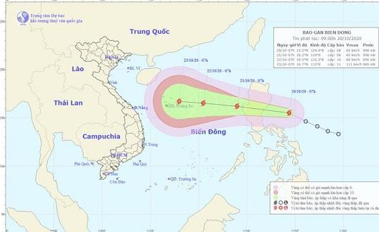 Biển Đông chuẩn bị đón bão số 8 và cảnh báo về thông tin dự báo giả mạo