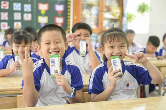 Chương trình Sữa học đường TP. Hồ Chí Minh mở rộng đến 24 quận, huyện