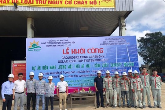 Thanh Hoá: Solar Power khởi công dự án điện năng lượng mặt trời áp mái