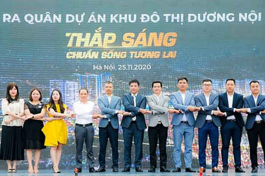 Hàng nghìn ''chiến binh'' tham dự Lễ ra quân dự án Khu đô thị Dương Nội