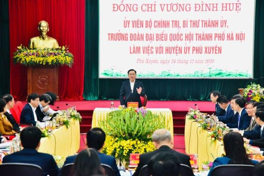 Huyện Phú Xuyên phải phát triển bứt phá trong 5 năm tới