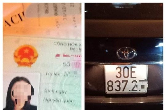Hà Nội: Xử phạt 40 triệu đồng với nữ tài xế say ngất ngưởng lái ô tô trên phố