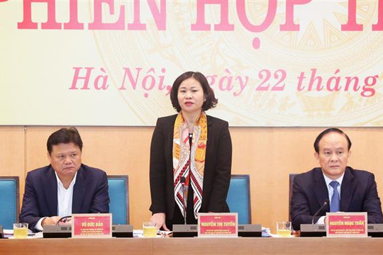 Ủy ban Bầu cử thành phố Hà Nội tổ chức phiên họp lần thứ nhất