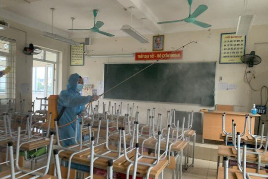 Hà Nội: Các trường học tổng vệ sinh, xây dựng phương án đón học sinh trở lại trường