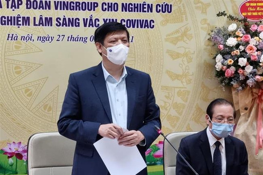 Thời gian tiêm vắc xin Covid-19 AstraZeneca tại Việt Nam có thể chậm hơn đề xuất ban đầu