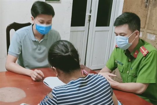 Công an Quốc Oai xử phạt một trường hợp thông tin sai sự thật 7,5 triệu đồng