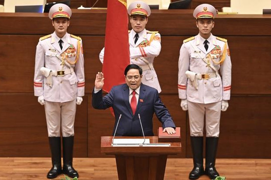 Đồng chí Phạm Minh Chính được bầu giữ chức Thủ tướng Chính phủ