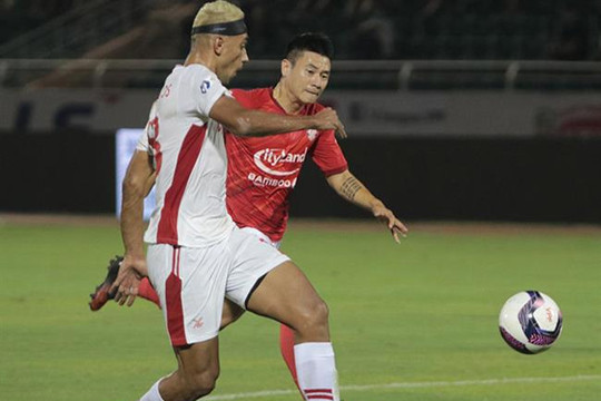 Chia điểm cùng thành phố Hồ Chí Minh, Viettel FC đứt mạch chiến thắng