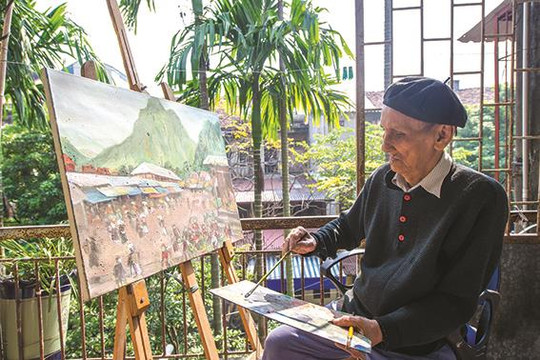 Họa sĩ, Nghệ nhân nhân dân Chu Mạnh Chấn: Người "phục dựng" những vẻ đẹp văn hóa Việt