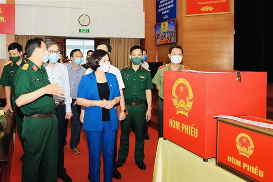 Phó Bí thư Thường trực Thành ủy Nguyễn Thị Tuyến: Quận Ba Đình cần đảm bảo an toàn tuyệt đối cho ngày hội của toàn dân