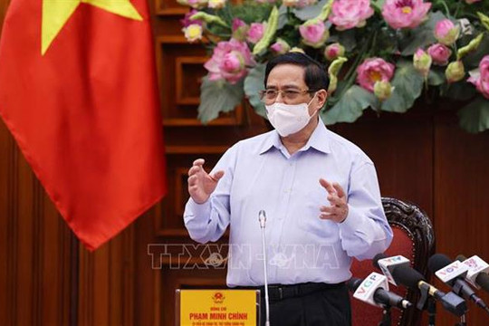 Thủ tướng Phạm Minh Chính chủ trì phiên họp Chính phủ thường kỳ tháng 5-2021