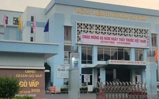 TP Hồ Chí Minh: Tạm ngưng hoạt động Bệnh viện quận Gò Vấp vì liên quan Covid-19