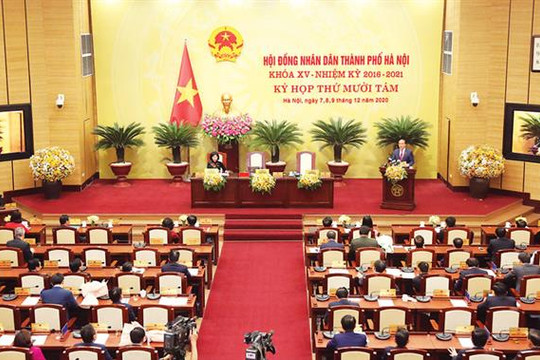 Kỳ họp thứ nhất HĐND thành phố Hà Nội khóa XVI dự kiến diễn ra ngày 23-6