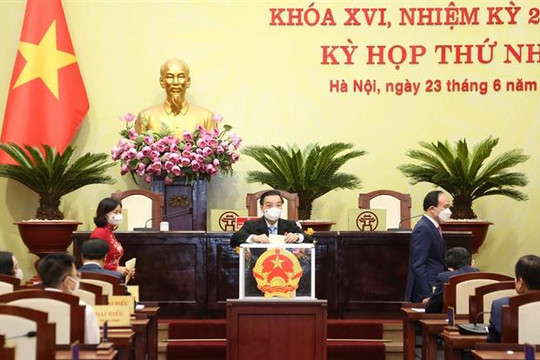 Ông Nguyễn Ngọc Tuấn tiếp tục được bầu làm Chủ tịch HĐND TP Hà Nội khóa XVI, nhiệm kỳ 2021 - 2026