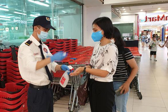 Các siêu thị, chợ Hà Nội bảo đảm phòng, chống dịch