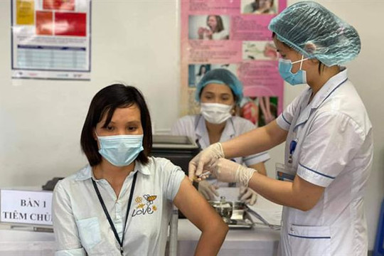 Ban hành hướng dẫn tổ chức buổi tiêm chủng vắc xin phòng Covid-19