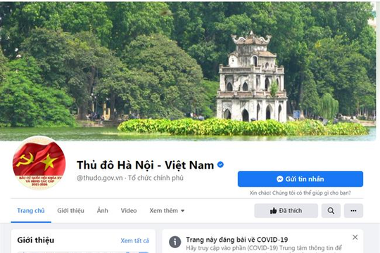 Hà Nội: Xử lý nghiêm các trang nhóm cố tình giả mạo thông tin của chính quyền Thành phố