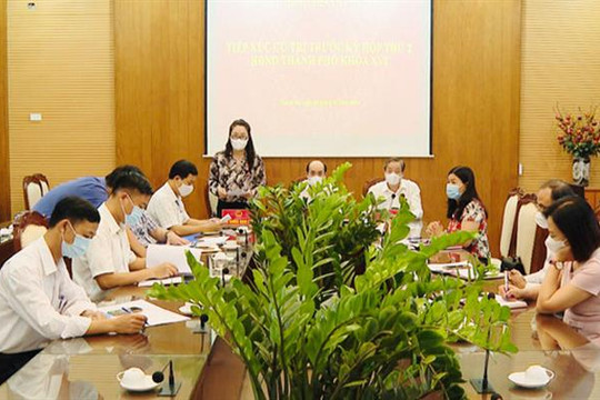 Tạm dừng tiếp công dân tháng 9-2021 của đại biểu HĐND thành phố Hà Nội