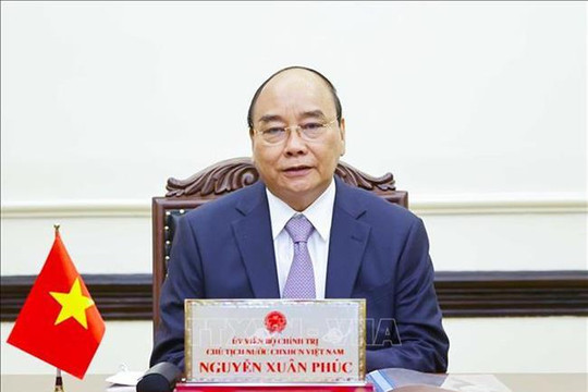 Chủ tịch nước Nguyễn Xuân Phúc tiếp bạn bè cánh tả Hoa Kỳ