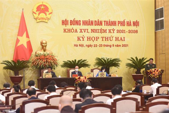 Hoàn thành toàn bộ nội dung kỳ họp thứ hai, HĐND thành phố Hà Nội khóa XVI